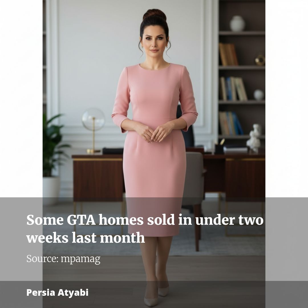 Some GTA homes sold in under two weeks last month